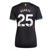 Maglia Calcio Manchester United Manuel Ugarte #25 Terza Divisa Donna 2025-26 Manica Corta